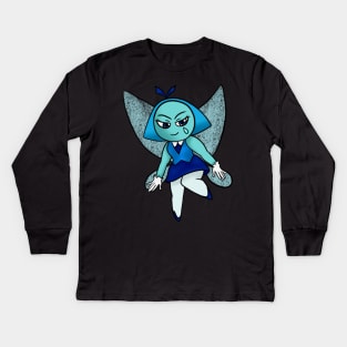 Aquamarine Kids Long Sleeve T-Shirt